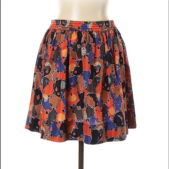 MARC BY MARC JACOBS SILK SKIRT SIZE L - Picture 2 of 2